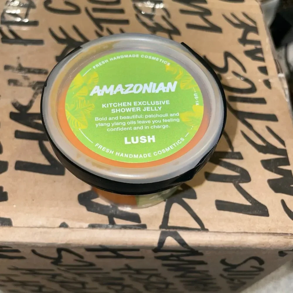LUSH Amazonian Shower Jelly 3.5oz NEW Kitchen Exclusive April 2026 Tropical Rare